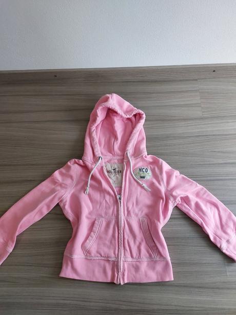 Neonova mikina, hollister,128