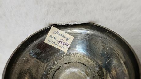 Elegantná štíhla mosadzná váza, made in india, 