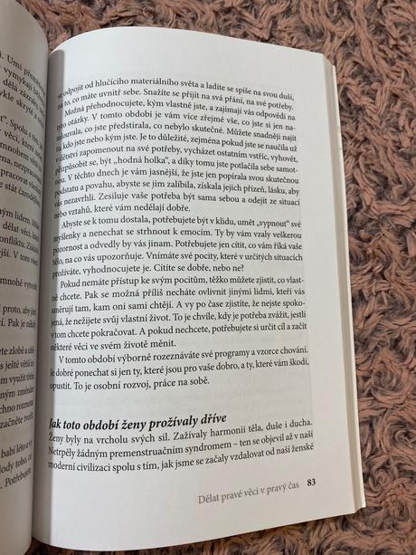 Někdy krásná, jindy moudrá slaďte diář s hormony,