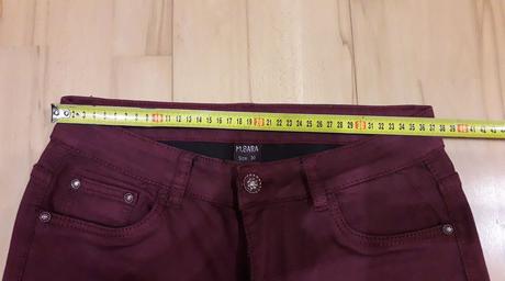 Bordove rifle damske vel. 30, 30