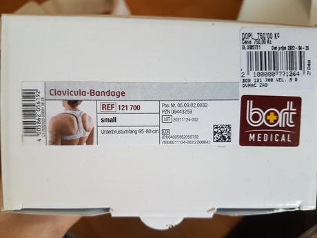 Orteza na klucnu kost,