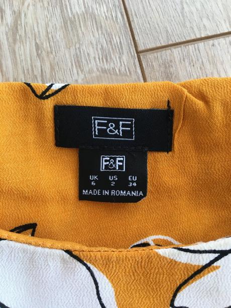 Kvetinová blúzka, f&f,34