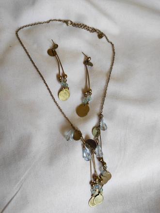 Set náhrdelník a náušnice,