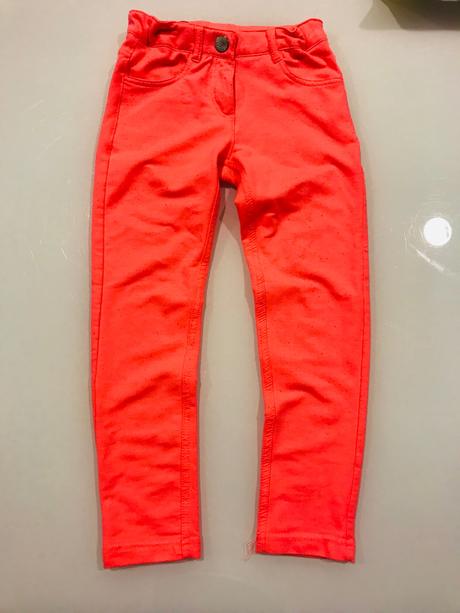 Nohavice teplejšie lososové farby, pampolina,122