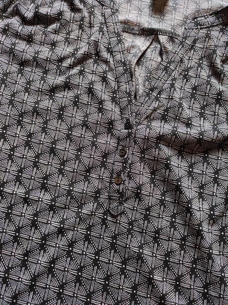 Vzorovaná blúzka, h&m,xs