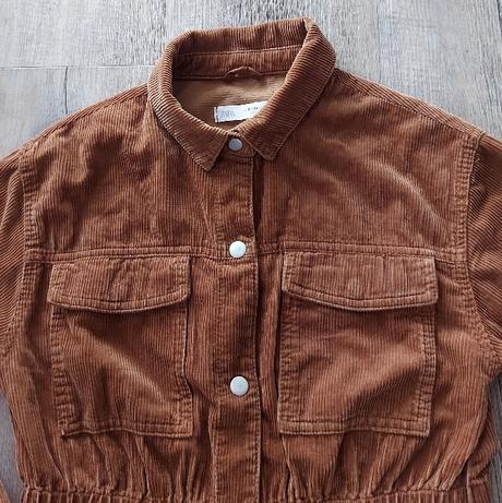 Menčestrové šaty zara, zara,152