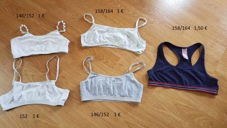 Dievčenské podprsenky v. 158/164, 158
