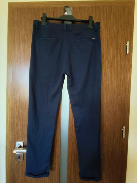 Pánske elegantné úzke nohavice vel.m, zn.smog, mäk, m