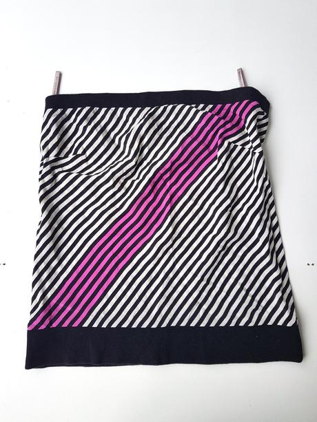 Pásikavý top, warehouse,m