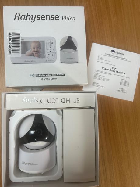 Video hd 5 lcd pestúnka babysense, babysense