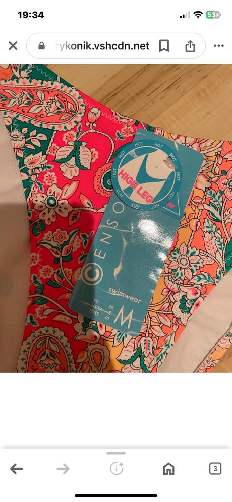 Plavkové nohavičky 1ks/3,-, new yorker,36 / 38 / m / s