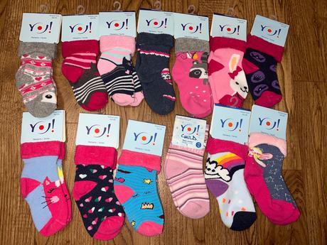 Hrube frote ponozky, 23 / 24 / 25