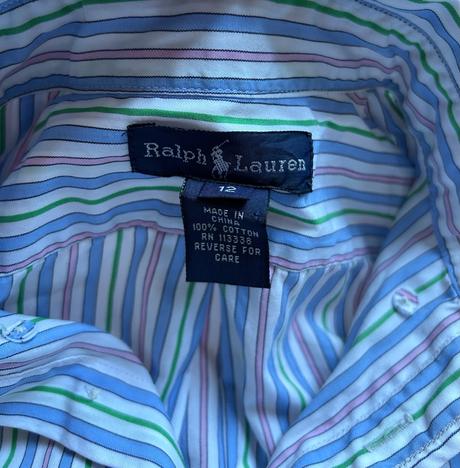 Chlapčenská košeľa ralph lauren, ralph lauren,152