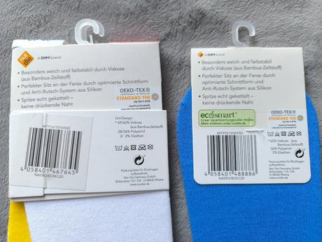 Letné nízke ponožky rôzne druhy, 39 / 40 / 42