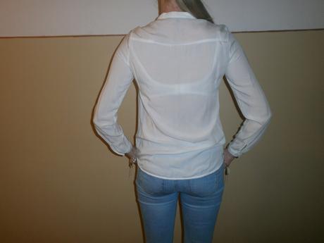 Biela blúzka, reserved,38