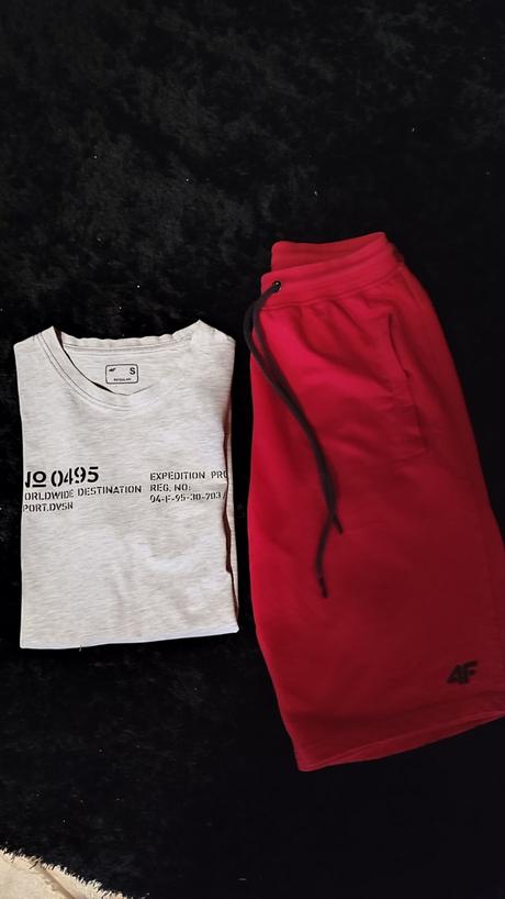 Kraťasy , tričko 4f, s