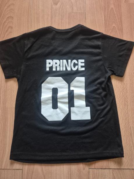 Čierne tričko prince 01, 104