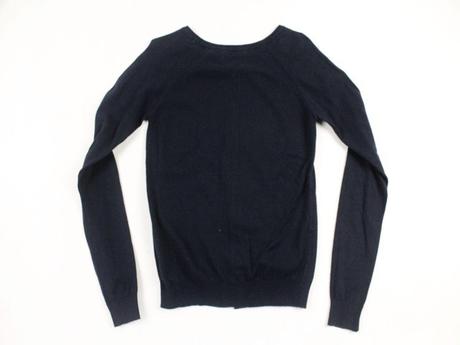 Tmavo-modrý na gombíky pulóver next veľ. 34, next,34