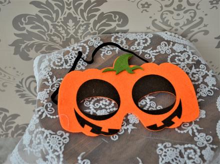 Škraboška na tvár-haloween, 