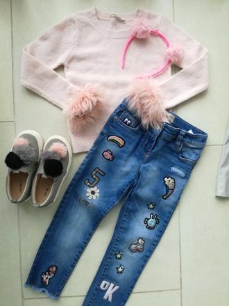 Pulóver s kožušinkou, river island,110