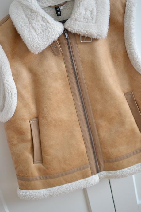 Hnedá vesta m, h&m,m