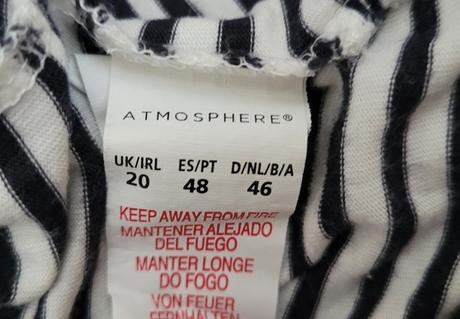 Prúžkované šaty znač., atmosphere,48