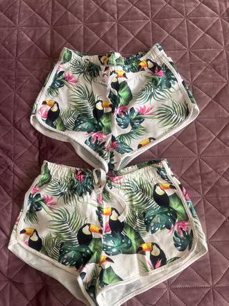 152 h&m kraťasy pre dvojičky, 152