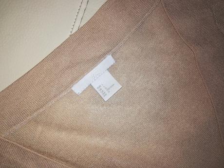 Elegantný pulóver s hlbokým vystrihoml/xl, h&m,xl