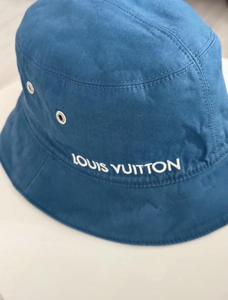 Denim klobúk louis vuitton, louis vuitton,m