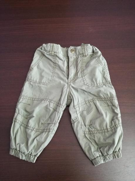 Zateplené nohavice 74, h&m,74