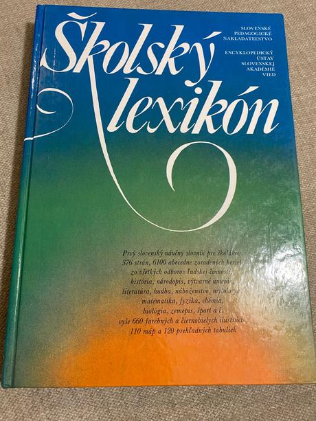 Veľký školský lexikón slovenské pedagogické nakl, 