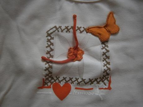 Smotanové tričko - nenosené 86/92, 86