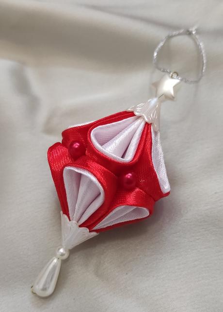 Saténová kvapka dvojfarebná, 