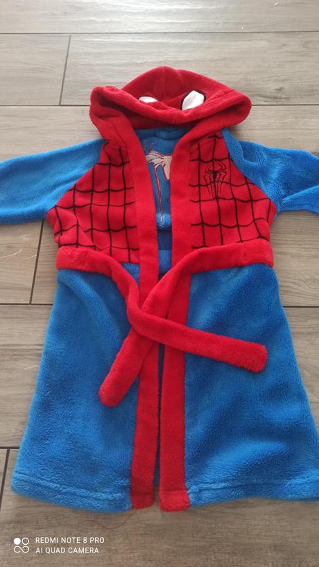 Župan spiderman 104, mothercare,104