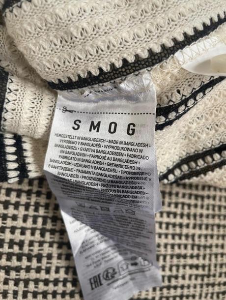 Pruhovaná košeľa značky smog, m