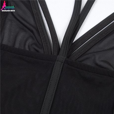 Cierne body - top bez rukavov vel.s, s