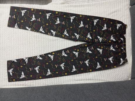 Spodné pyžamo nohavice tepláky potter sova 146, primark,146