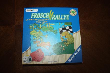 Hra frosch rallye - od 4 rokov,