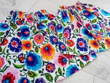 Detská folklórna sukňa, <50 - 188