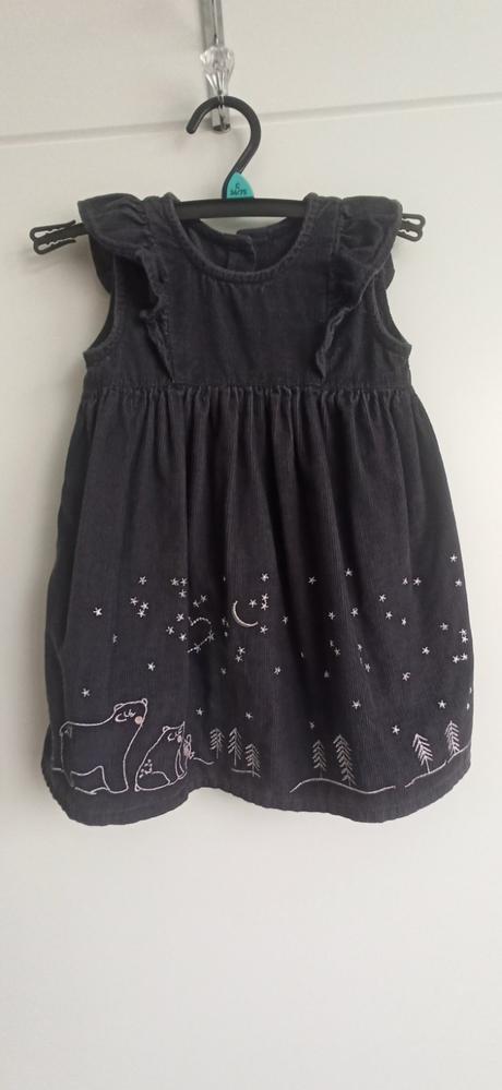 Šaty so zimným motívom, george,80