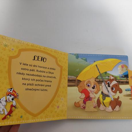 Labkova patrola skladacia knizka,