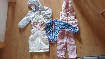 Prechodný balíček pre dievčatko, 86–98