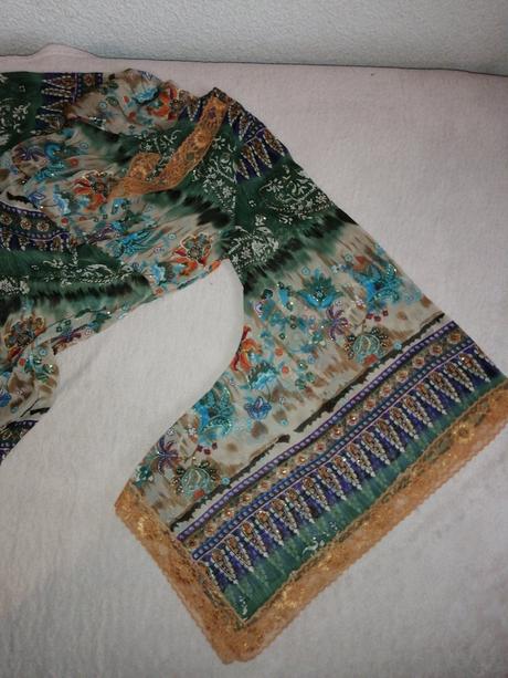 Priesvitná blúzka s, s