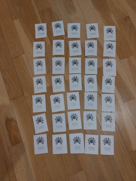 Nálepky slovensko ako maľované, 