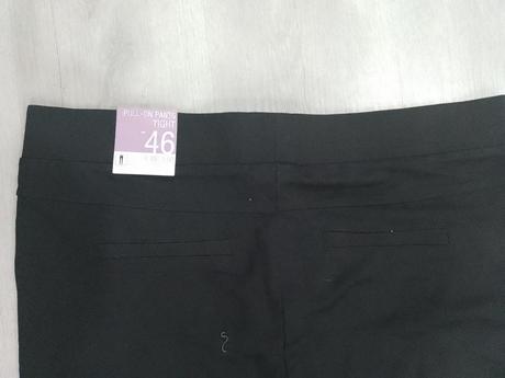 Elastické nohavice s krajkou 44/46, xxl