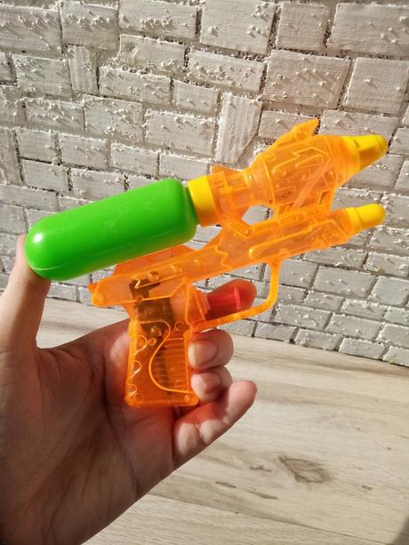 Letná sada - vodná pištoľ a ventilátor do ruky,