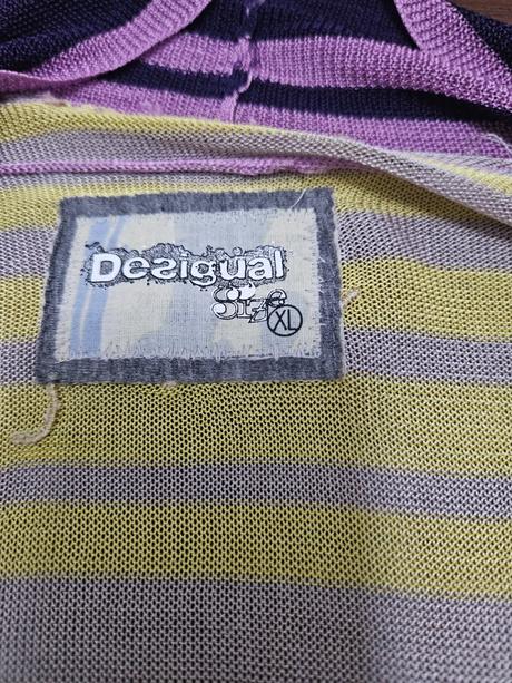 Desigual sveter z viskózy, desigual,xl