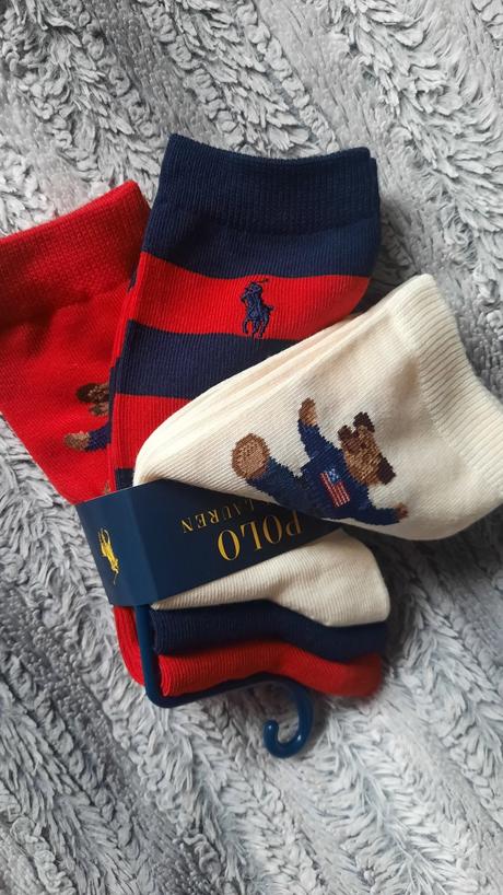 Ponožky ralph lauren bear 3pack, ralph lauren