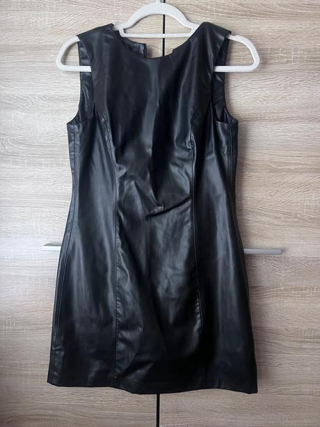 Mini kozene saty, zara,m