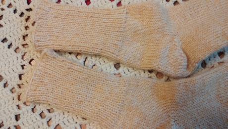 Teplé pletené ponožky, 38